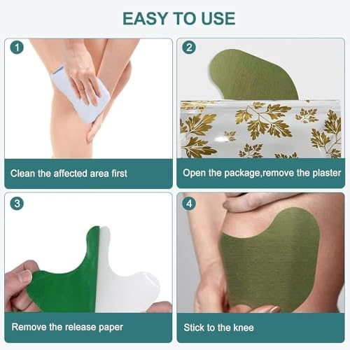 DropDash knee pain relief patch application and usage demonstration packaging | DropDash