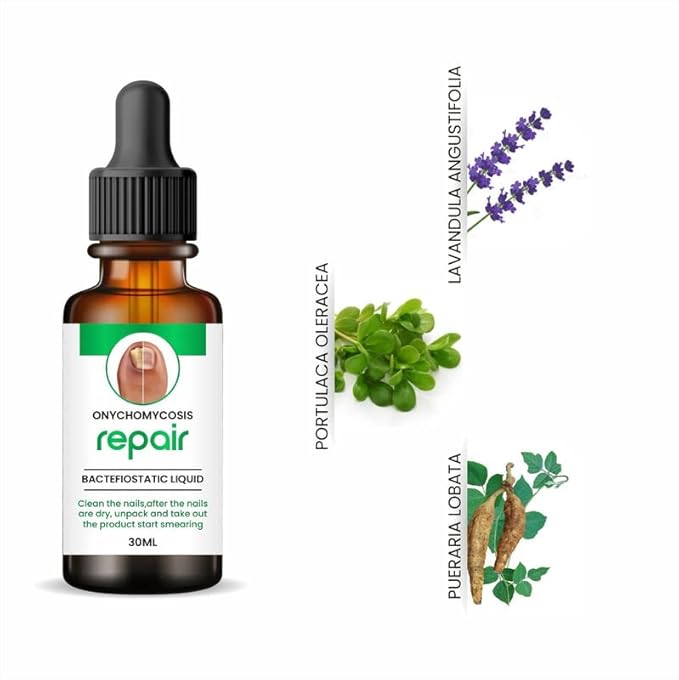 NailHeal Fungal Nail Repair Liquid official DropDash product image and packaging close-up detail | DropDash