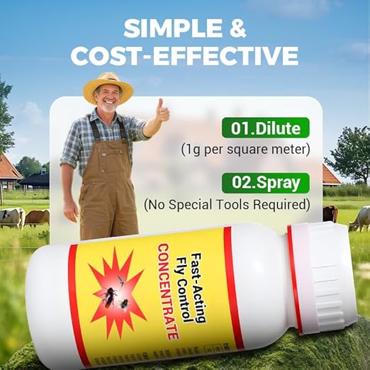 Ultimate Fly Control Concentrate DropDash authentic product view packaging | DropDash