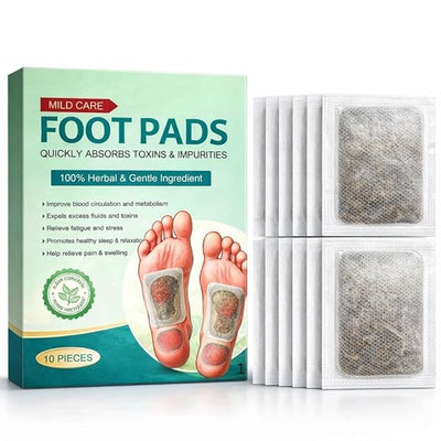 Detox Foot Pads Pack of 20 premium quality professional grade product front view | DropDash