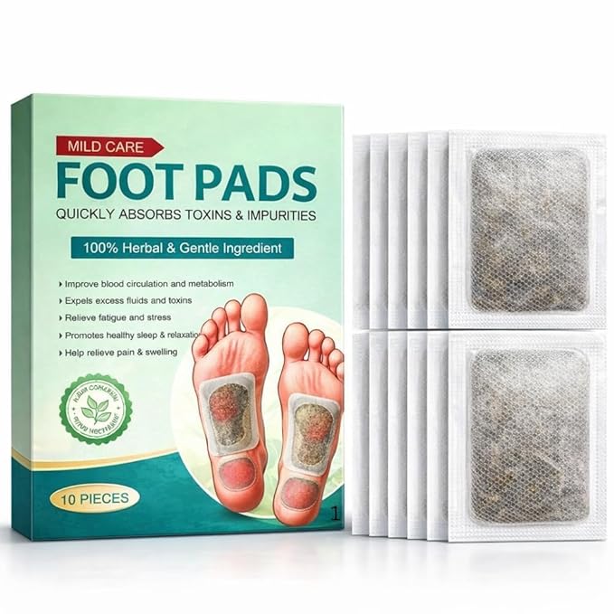 Detox Foot Pads Pack of 20 premium quality professional grade product front view | DropDash