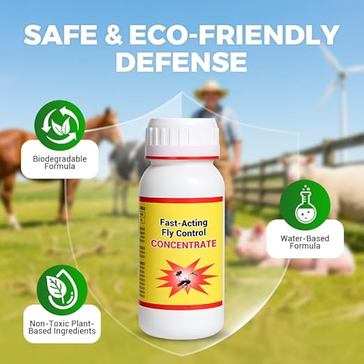 Ultimate Fly Control Concentrate official DropDash product image and packaging close-up detail | DropDash